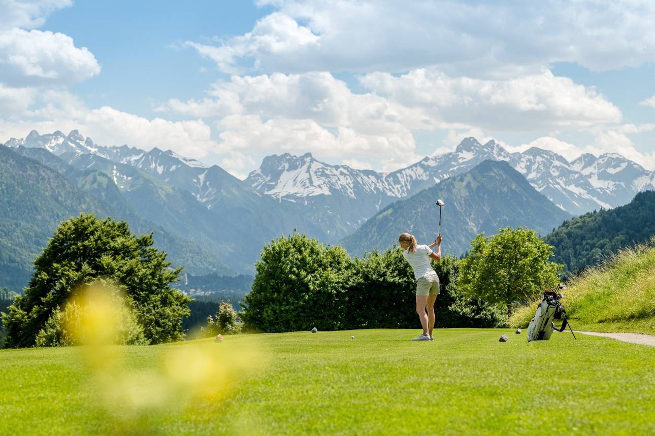 Golfen im Allgäu Symbolfoto