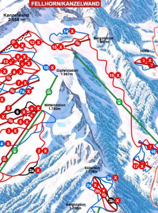 Skigebiet Fellhorn-Kanzelwand Symbolfoto