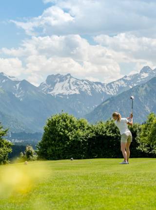 Golfen im Allgäu Symbolfoto