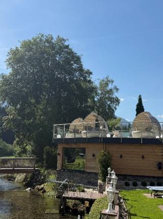 Neue Ruhe unterm Allgäuer Himmel: Unsere Außensauna ist eröffnet Symbolfoto