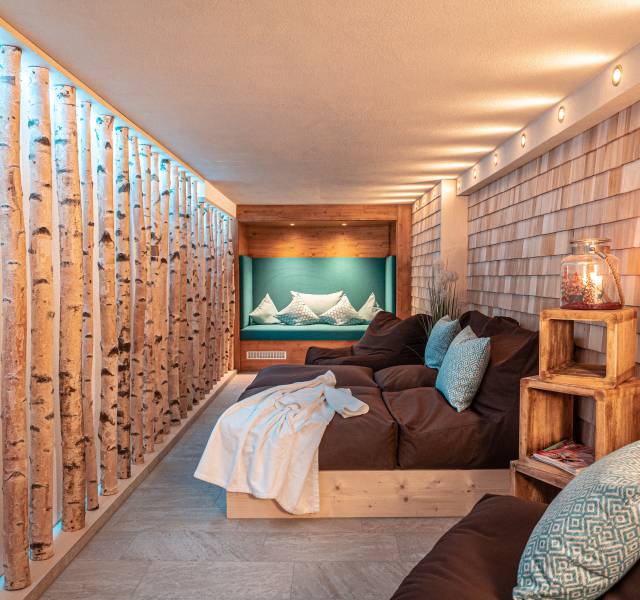 Ruhebetten im Wellnesshotel Burgmühle im Allgäu