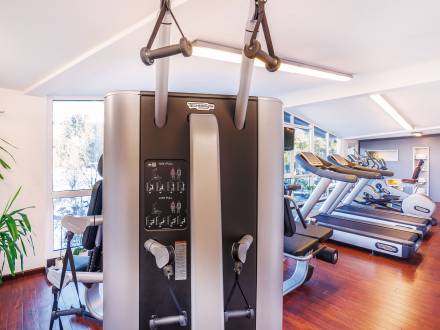 Fitness- und Sportraum im Hotel Burgmühle im Allgäuer Fischen