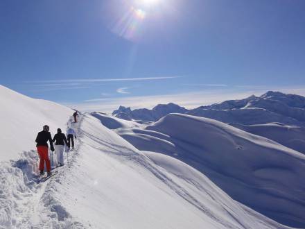 Schneeschuhwandern im Allgäu - Winterurlaub in den Bergen