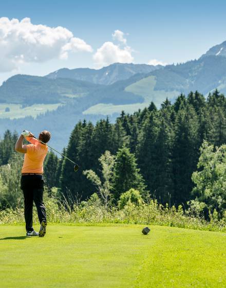 Golfing in the Allgäu region