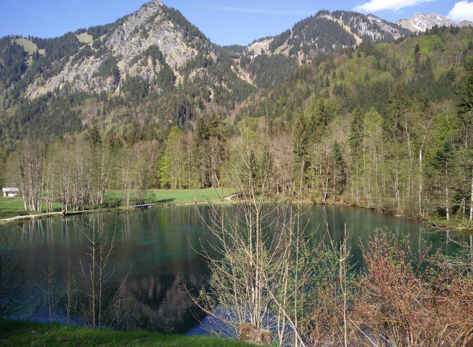 Wunderschöne Täler und Seitentäler südlich von Oberstdorf  Symbolfoto