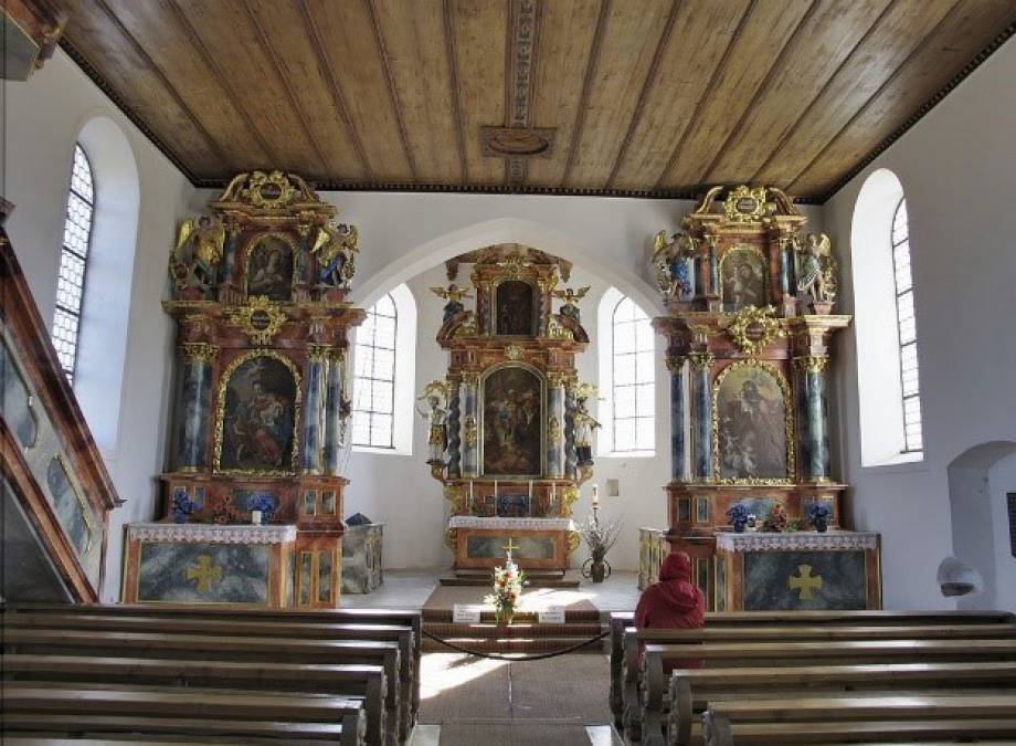Die Schöllanger Burgkirche Symbolfoto