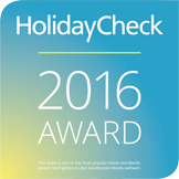 HolidayCheck 2016 Award Logo